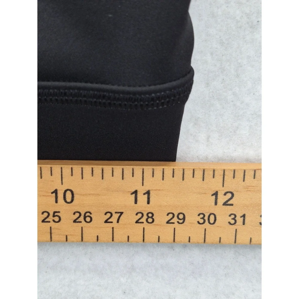 Lululemon Pushing Limits Sports Bra Women's Size 4 Black Strappy